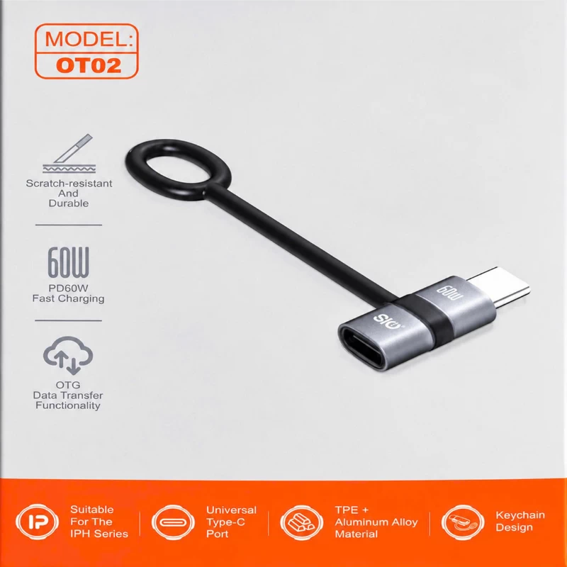 Cổng chuyển OTG SIO Type C to Lightning Model OT02