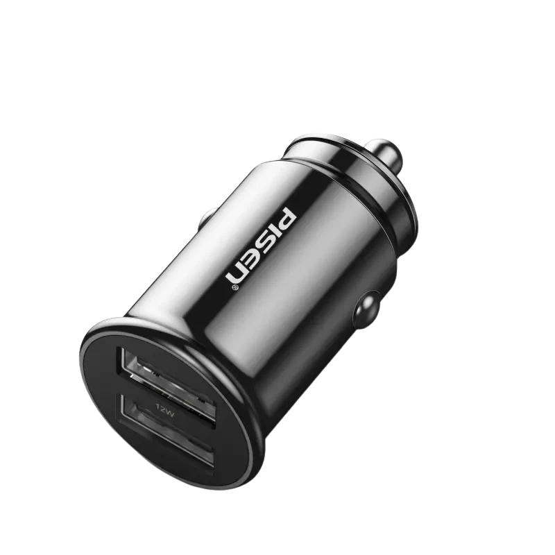 Sạc Pisen Dual USB Car 2.4A 12W