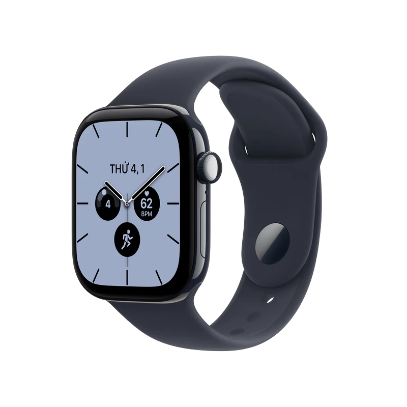 Apple Watch Series 12 - GPS + Cellular, 42mm - Viền Gốm Dây Cao Su S/M