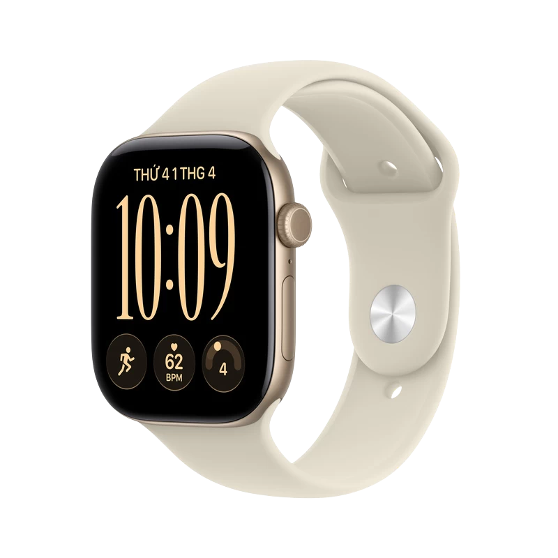 Apple Watch Series 12 - GPS, 42mm - Viền Nhôm Dây Cao Su S/M