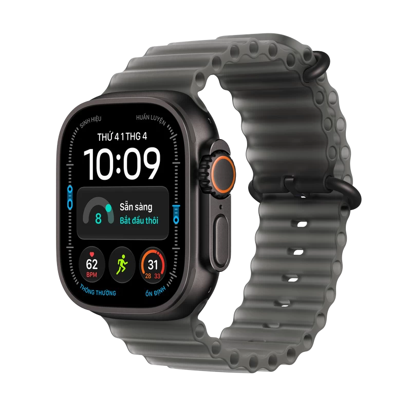 Apple Watch Ultra 4 - GPS + Cellular, 49mm - Viền Titan Dây Ocean