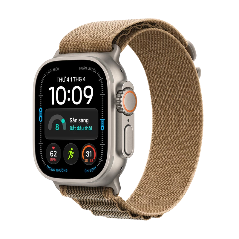 Apple Watch Ultra 4 - GPS + Cellular, 49mm - Viền Titan Dây Alpine S