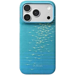 Ốp lưng iPhone 18 Pro - PITAKA Edge Case (with PitaTap) - Glints of Gold