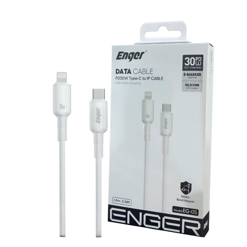 Cáp sạc Enger 30w C To L (Model: EG 05)