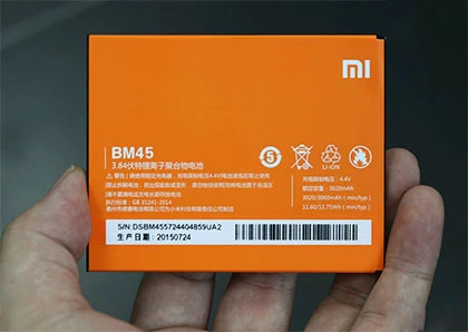 Thay pin Xiaomi Note 2 (BM45)