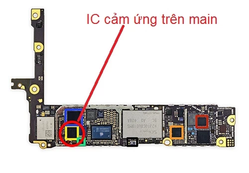 Sửa lỗi cảm ứng trên main iPhone 6 plus