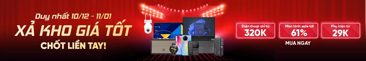 Xả kho cuối năm