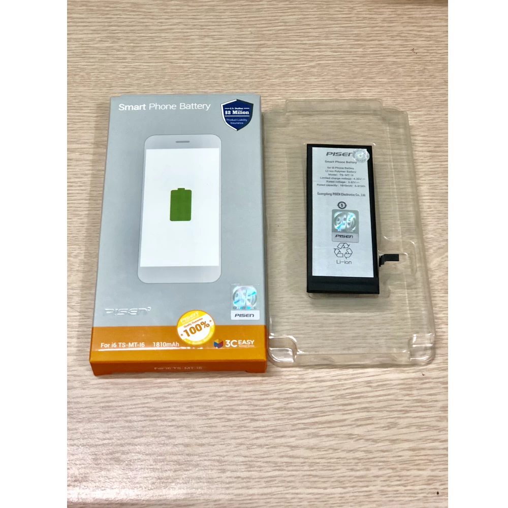 Pin Iphone 6 Chính Hãng Pisen (Dung Lượng Chuẩn 1810Mah)