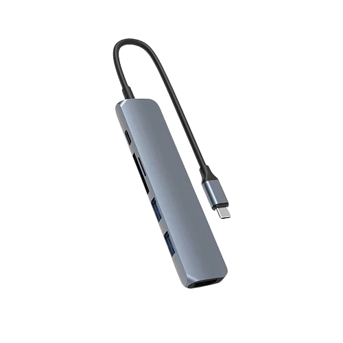 Cổng Chuyển Hyperdrive Bar 6 In 1 Usb - C Hub Hd22E - Chính Hãng