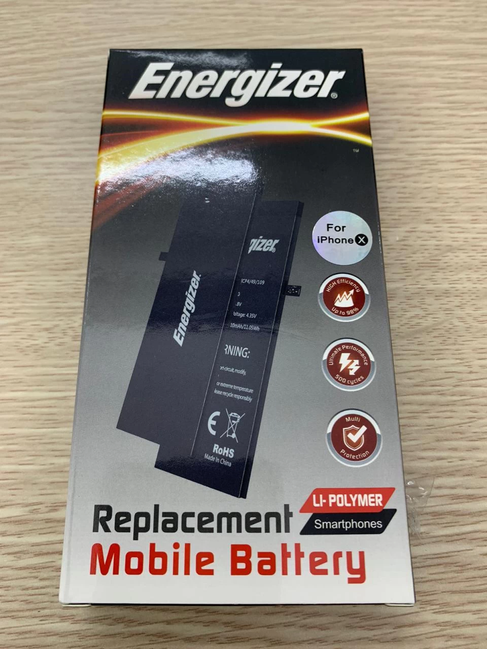 Pin Energizer Iphone X - Ecax2716P - Chính Hãng