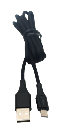 Cáp Pisen Micro USB chống đứt Braided 1.2m (Nylon bện, 2.4A) Chính hãng