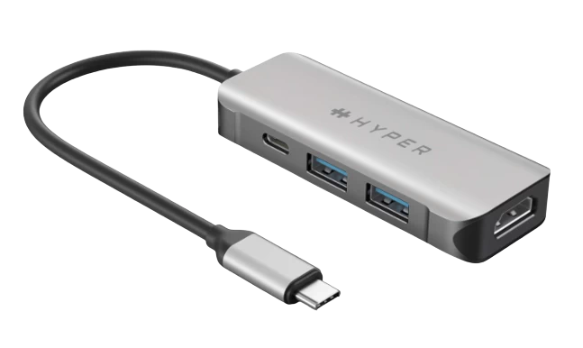Cổng Chuyển Đổi Hyperdrive Hdmi 4K60Hz 4 - In - 1 Usb - C Hub (Hd41)