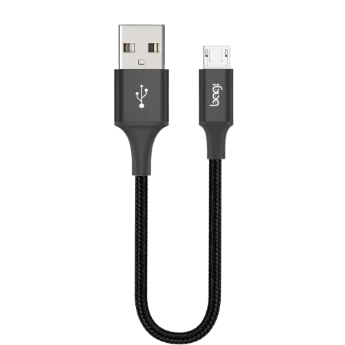 Cáp Dù Sạc Nhanh Micro Usb Bagi Dài 20Cm Ms20