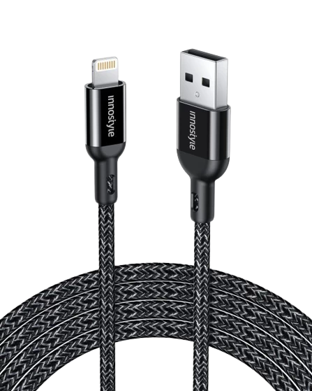 Cáp Innostyle Powerflex Usb - A To Lightning 1.5M 20/30/60W - Chính Hãng