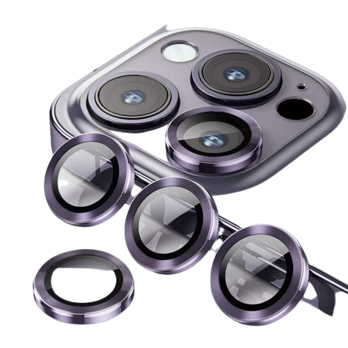 Cường Lực Chống Va Đập Camera Mipow Glass Alumium For Iphone14 Pro/Promax