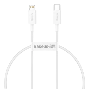 Cáp Baseus Superior Series Usb - C To Lightning 0.25M - Chính Hãng