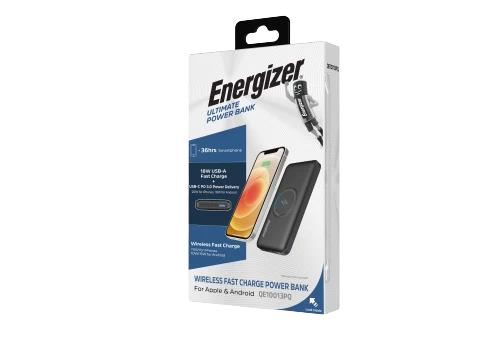  Sạc Dự Phòng Energizer 10, 000Mah /3.7V Li - Polymer - Qe10013Pq