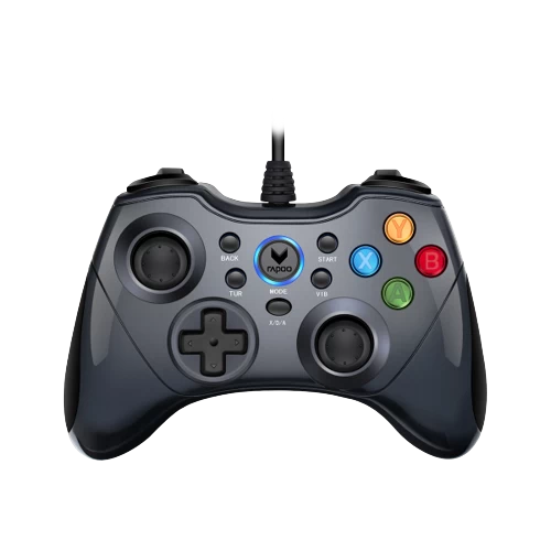Tay cầm chơi game có dây Rapoo V600 - Chính hãng