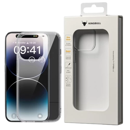 Ốp Lưng Mipow Tempered Transparnet Iphone 15 Pro Max