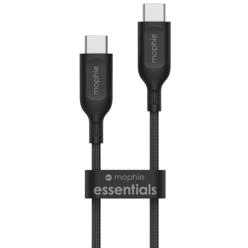 Cáp Mophie Essentials Usb - C To Usb - C 60W 1M - Chính Hãng