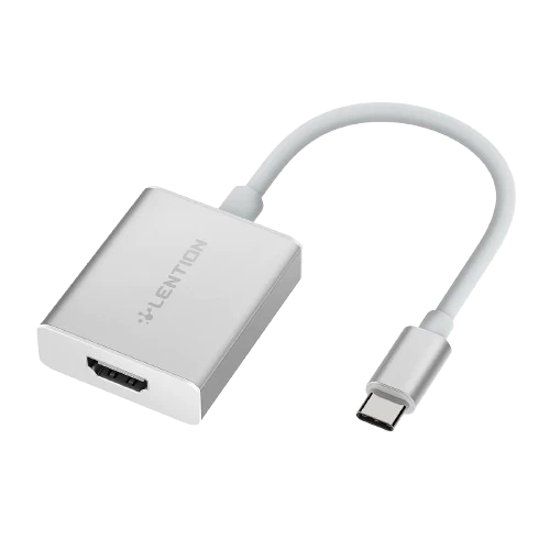 Bộ Chuyển Đổi Usb - C Sang Hdmi (4K30Hz) Lention Cu207A - Chính Hãng