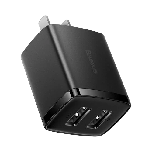 Củ Sạc Baseus Compact Charger 2U 10.5W Eu - Chính Hãng