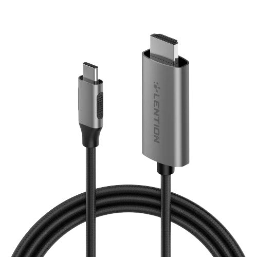 Cáp Chuyển Đổi Usb - C Sang Hdmi (4K60Hz) Lention Cu707H Dài 1.8M