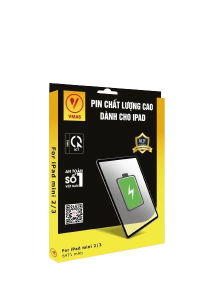 Pin Vmas Dùng Cho Ipad Mini 2/3 - Chính Hãng