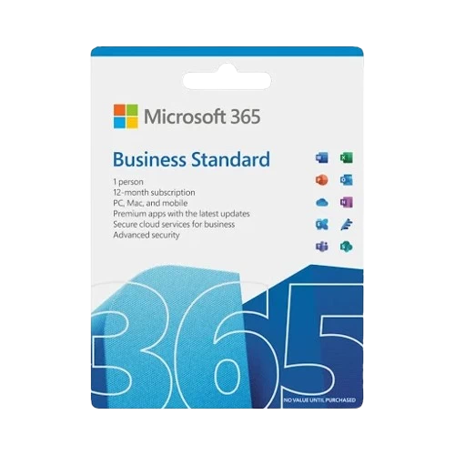 Microsoft 365 Bus Std Retail All Languages 1YR (KLQ-00209)