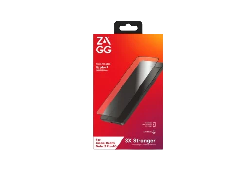 Kính Dán Màn Hình Zagg Plus Edge Cho Xiaomi Redmi Note 13/13 Pro