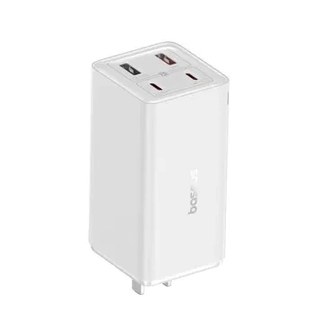 Sạc nhanh Baseus GaN6 Pro 2C + 2U 100W EU kèm cáp C-C 100W 1m
