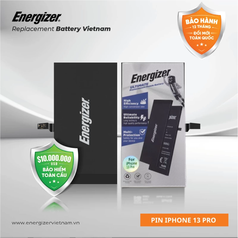 Pin Energizer Iphone 13 Pro - Eca13P3095P Chính Hãng