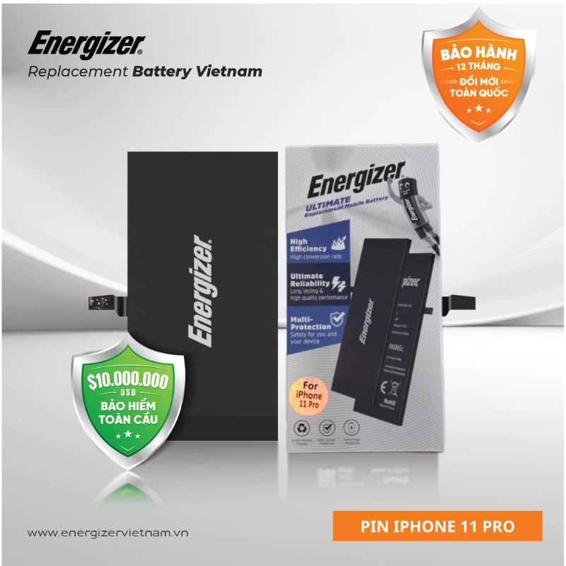 Pin Energizer Iphone 11 Pro - Eca11P3046P Chính Hãng