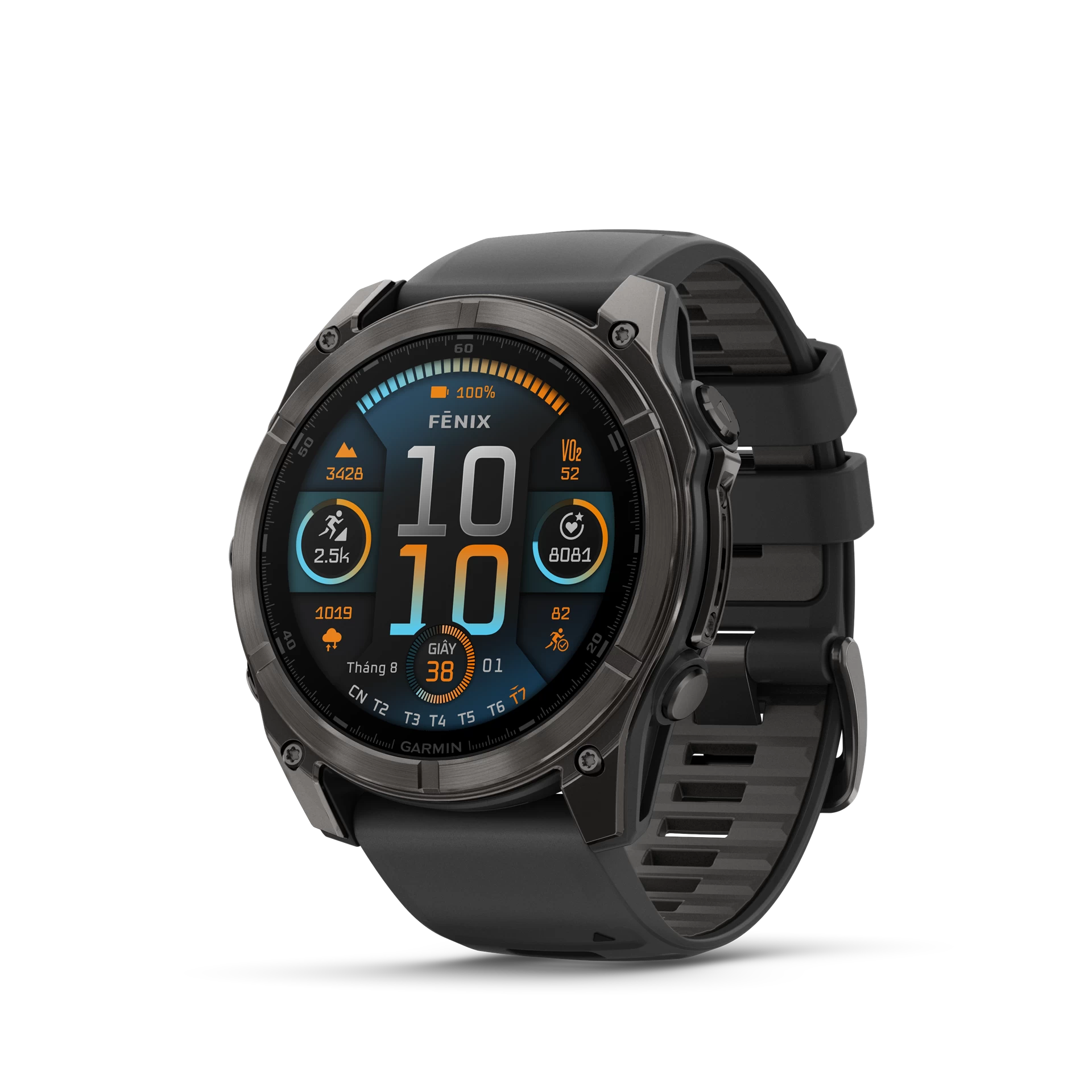 Đồng Hồ Thông Minh Garmin Fenix 8 47Mm Sapphire Amoled Edition