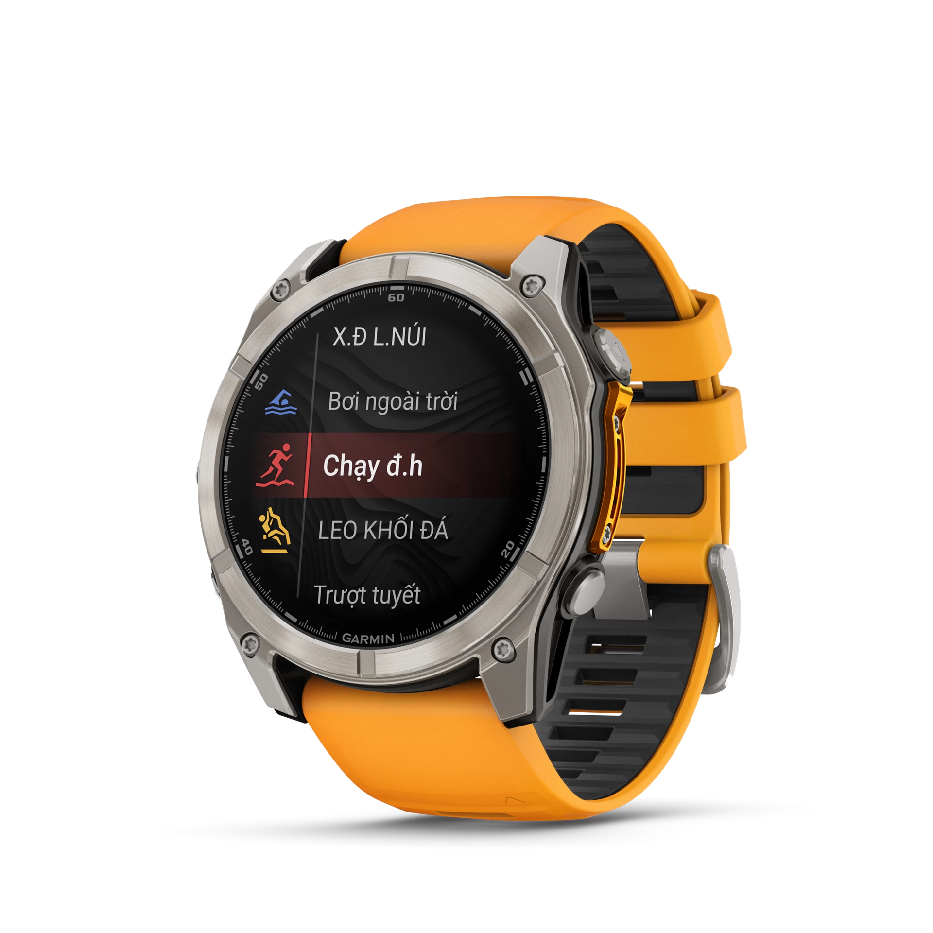 Đồng hồ thông minh Garmin Fenix 8 51mm Sapphire AMOLED Edition