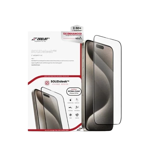 Apple iPhone 16 Pro Dán Chống Va Đập Zeelot Solidsleek Full Cao Cấp