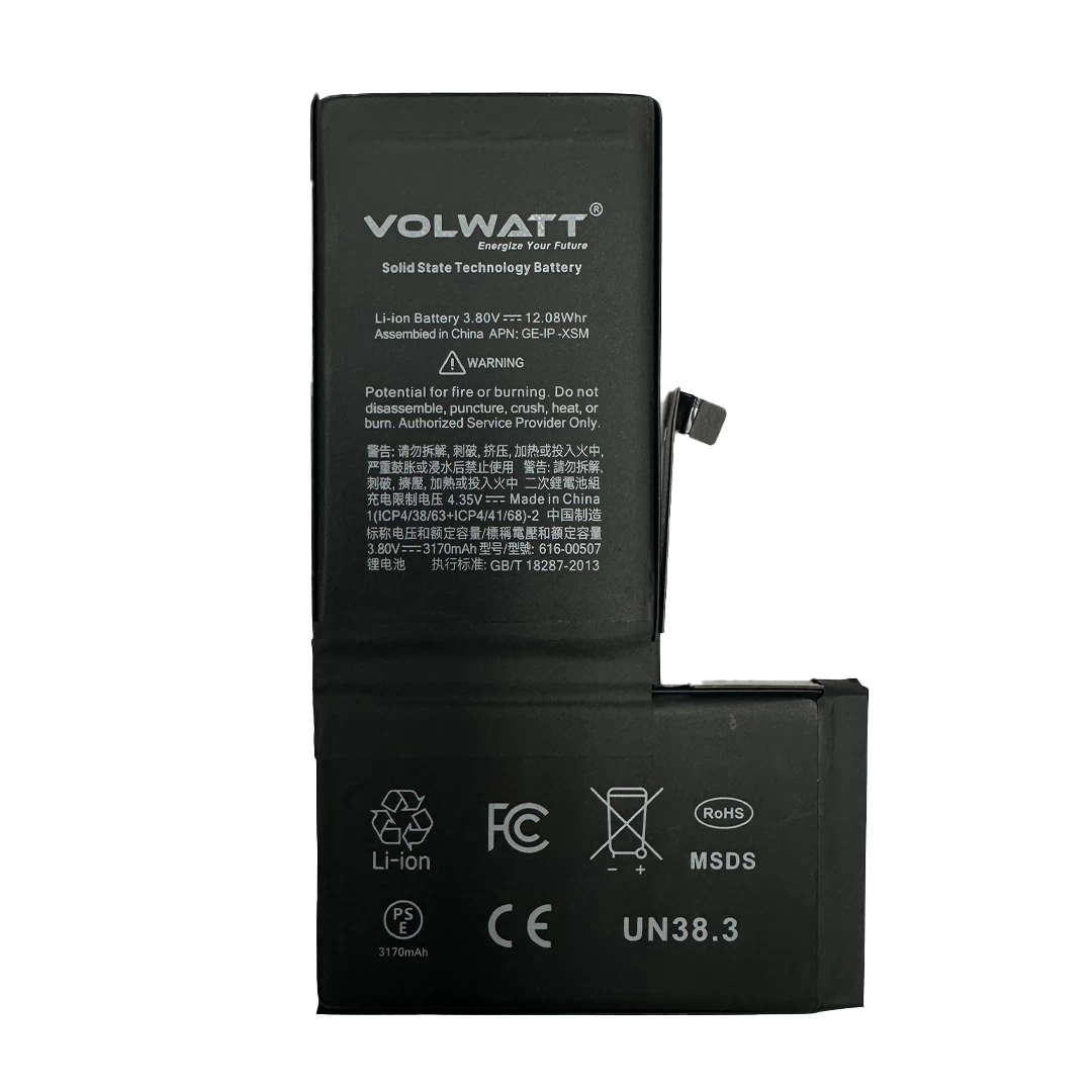 Pin Iphone Xs Max Volwatt – Dung Lượng 3170Mah