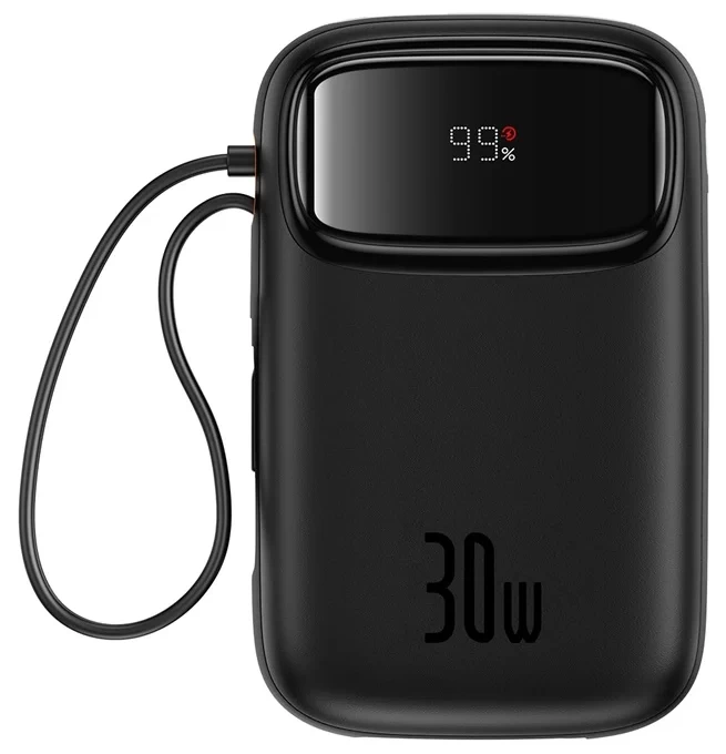 Pin Sạc Dự Phòng Baseus Qpow2 Màn Hình Số 10.000Mah 30W