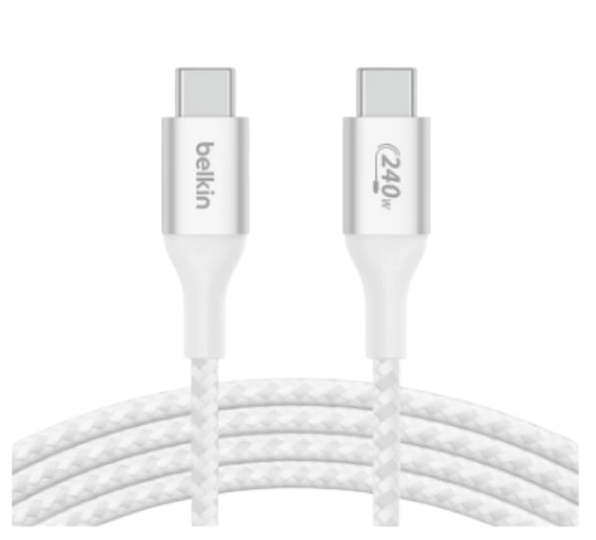 Cáp Belkin Usb Type C - C Pd3.1, 1 Mét, Vỏ Dù, Công Suất 240W