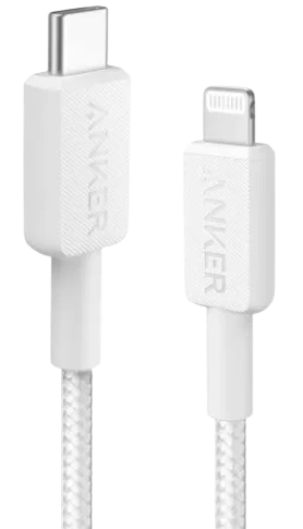 Cáp sạc Anker 322 C-L 6 1.8m Nylon A81B6