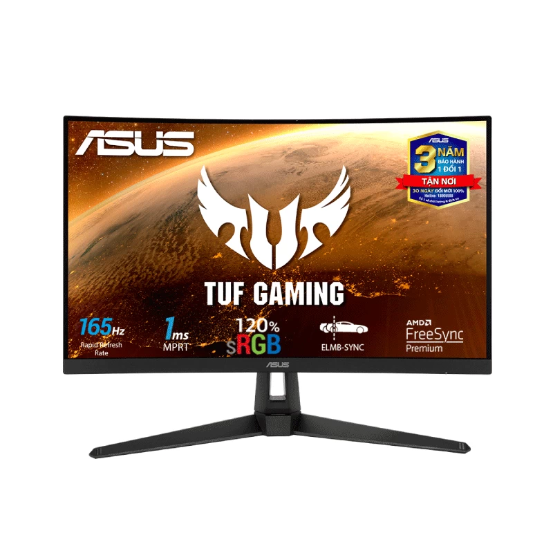 Màn hình ASUS TUF GAMING VG27VH1B (27\"/FHD/VA/144Hz/2 loa)
