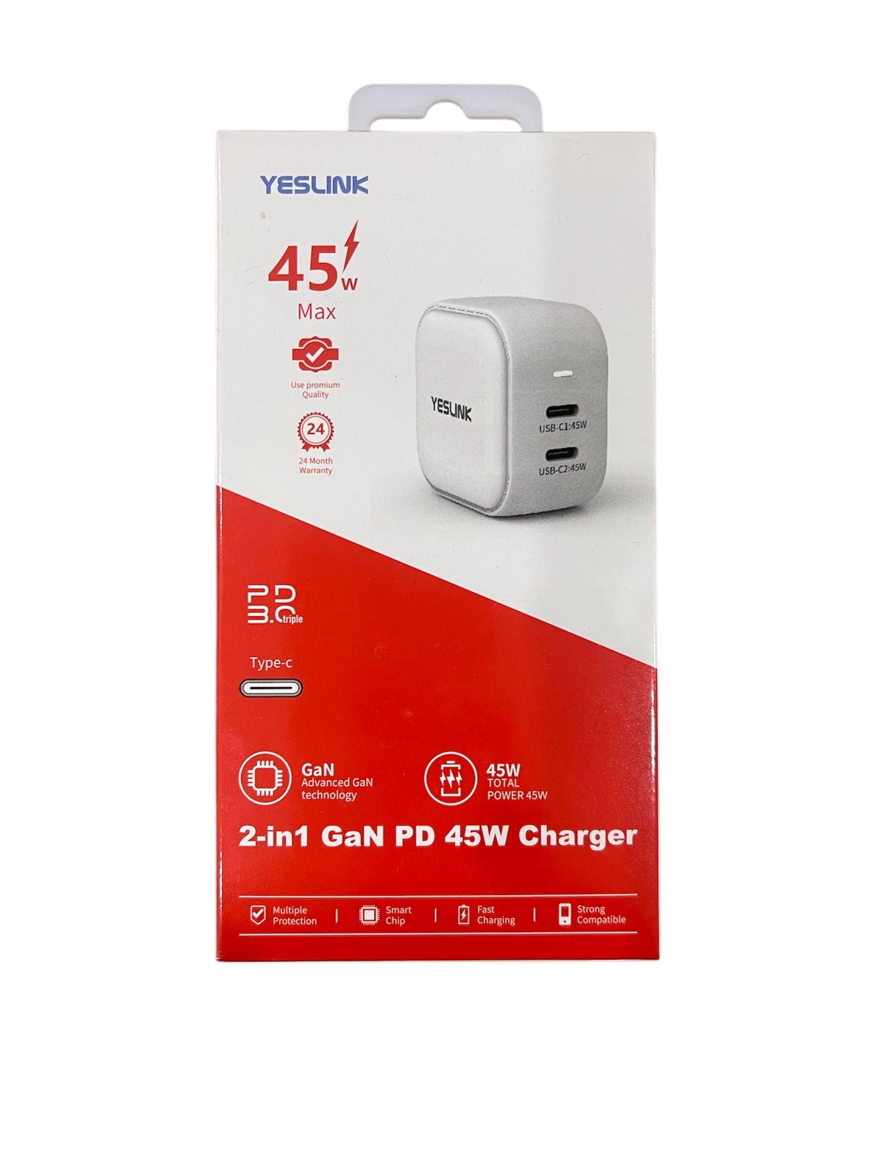 Củ Sạc Nhanh 45W Gan P445D