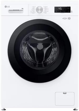 Máy giặt lồng ngang Inverter hơi nước 9kg màu trắng FB1209S6W1