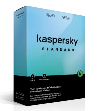 Phần mềm diệt virus Kaspersky Standard 1 thiết bị/năm