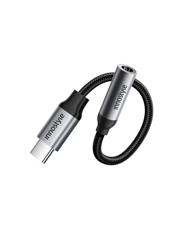 Cổng chuyển OTG Innostyle USB-C to 3.5mm audio DAC – A130GY