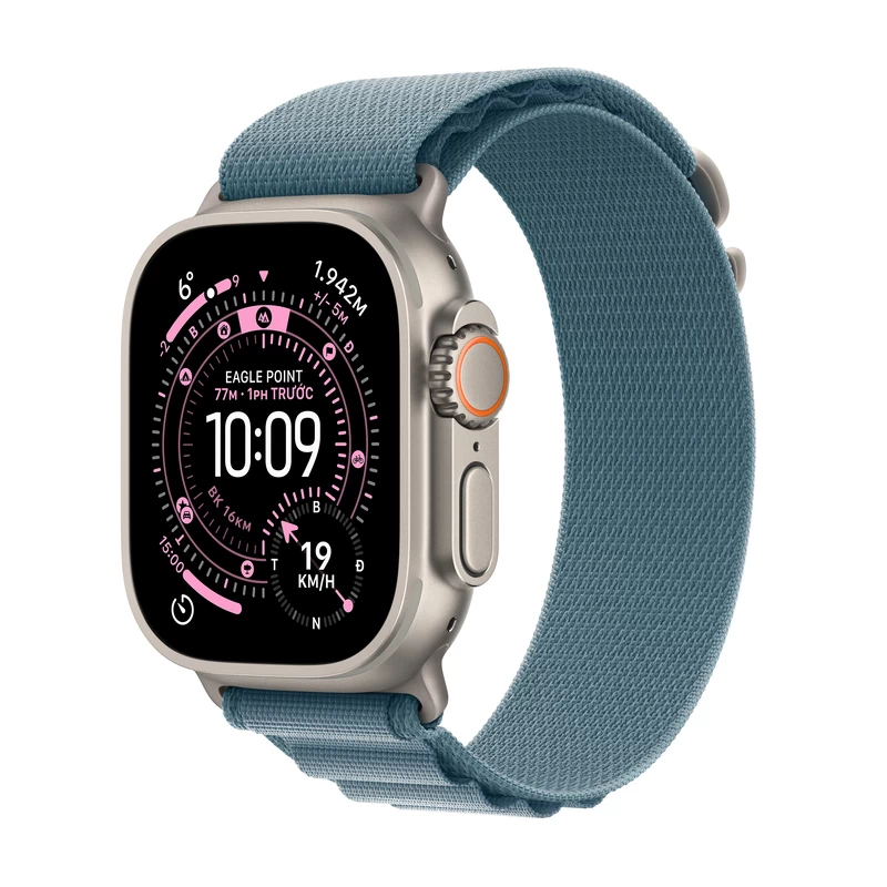 Apple Watch Ultra 3 - GPS + Cellular, 49mm - Viền Titan Dây Alpine