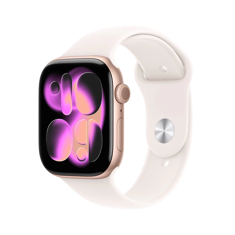 Apple Watch Series 11 - GPS, 46mm - Viền Nhôm Dây Cao Su M/L