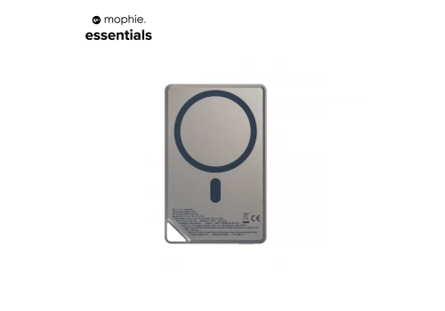 Sạc dự phòng mophie Essentials Snap+ 10,000mAh Metallic - 401116530