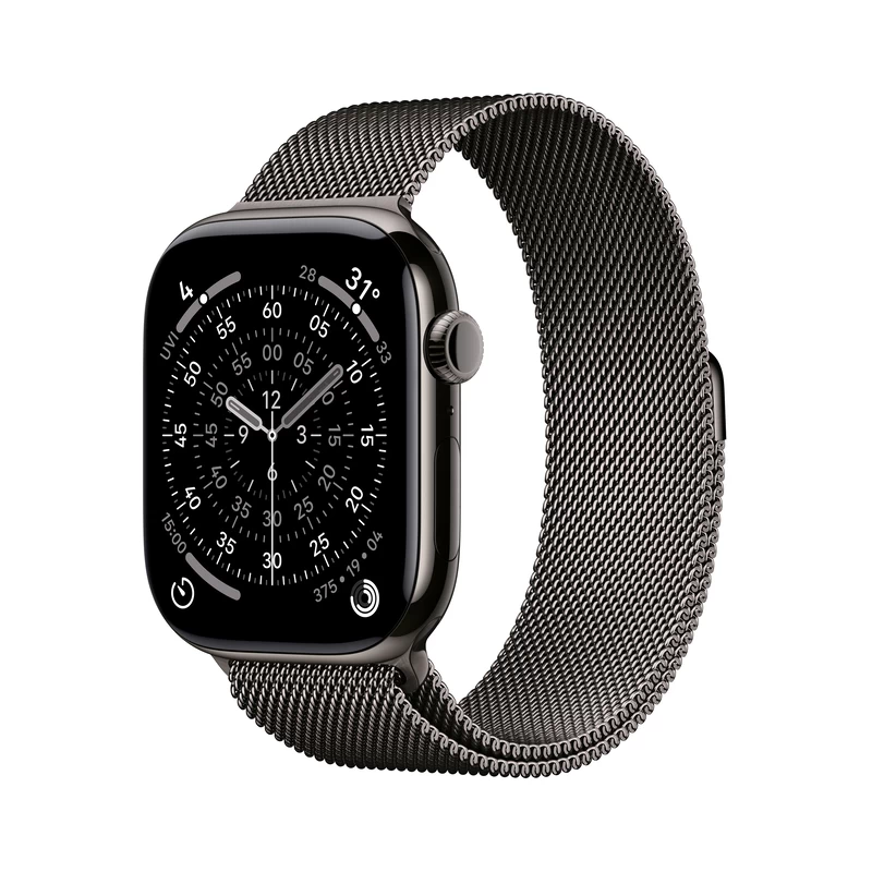 Apple Watch Series 11 - GPS + Cellular, 42mm - Viền Titan Dây Thép Milan