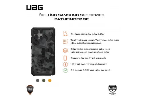 Ốp lưng UAG Pathfinder SE cho SamSung Galaxy S25 Ultra